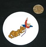 51cFWpM4dpL. SL160  3 button / pin printed with individuals, mammal, humans, human, helping, boy, persons, river, ice, pet, animal, body, individual, person, dog, people, rescue, canine