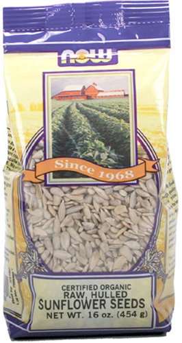 Cover image : NOW Foods Sunflower Seeds Raw Organic, 16 Ounce Bags (Pack of 12)