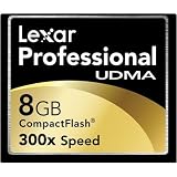 Lexar Media LCF8GBDRBNA 8GB Professional 233x CompactFlash Memory Card