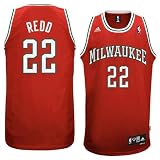 Michael Redd Bucks Red NBA Replica Jersey ( sz. XL, Red : Redd, Michael : #22 : Bucks )