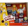 The Simpsons Exclusive Playmates Playset Mobile Home Trailer with Lurleen and Colonel Homer