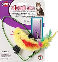 Ethical A-Door-Able Plush Bird Cat Toy with Feathers

