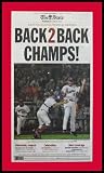 South Carolina Gamecocks - College World Series 2011 - Back2Back - Wood Mounted Newspaper Print