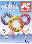 KAMACHI SWIMMING SAFETY RING PVC TUBE TYRE FOR KIDS SIZE 24