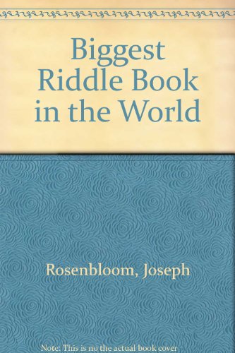 biggest riddle book in the world