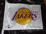 New NBA Los Angeles La L a Lakers Black Car Truck Flag