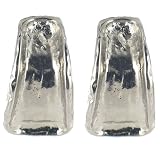 Dark Silver Clip on Earrings