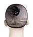 3 Pack Open end Black Mesh Net Wig Cap Liner
