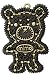 MIMO USB Drive - Bear (Brown/Gold)