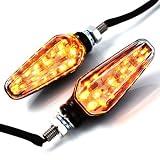 2 x 18 Amber LED Turn Signals Light For Suzuki GS500 GSX-R600 GSX-R750 GSX-R1000... by OEM