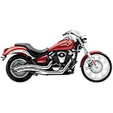 Cobra Speedster Swept Chrome Exhaust System for 2006-2013 Kawasaki VN900B/D Vul