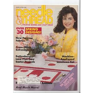 Sewing Craft Ideas Sell on Needle Thread Creative Sewing And Craft Ideas March April 1986