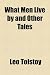 Search : What Men Live by and Other Tales
