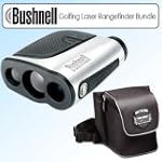 Bushnell 201354 Medalist Golfing Laser Rangefinder Bundle