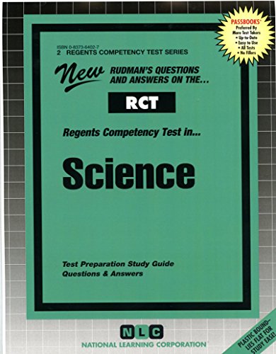 SCIENCE (Regents Competency Test Series) (Passbooks) (REGENTS COMPETENCY TEST SERIES (RCT))