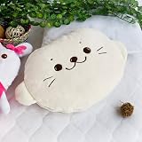 [Sirotan] Coral Fleece Throw Blanket Pillow Cushion Travel Pillow Blanket (39.4 by 59.1... by 