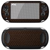 atFoliX Designfolie "FX-Honeycomb-Brown" f�r Sony PlayStation Vitavon "Designfolien@FoliX"