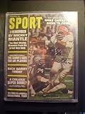 Mike Garrett Kansas City Chiefs Autographed January 1968 Sport Magazine