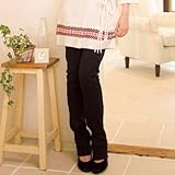 【小さいサイズ～大きいサイズ】スウィートキャメル（Sweet Camel） パンツ（サテンストレッチスキニーストレート） レディス