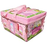 Neat-Oh! ZipBin Everyday Princess 50 Doll Mini Mansion w/ 1 Doll