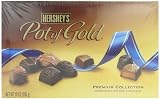 Hersheys Pot of Gold Assorted Milk and Dark Chocolate Premium Collection, 10-Ounce Boxes (Pack of 2)