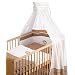 Schardt 13 446 3/635 - Bettset 4-teilig Stickerei Kleiner L�we ( 2-teilige Bettw�sche, Himmel und Nestchen)