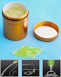 50pcs Mini Glow Light Sticks for Night Fishing Plus Bonus Aluminum Watertight Can