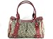 Apparel : DKNY (Donna Karan New York) Logo Handbag (Large) in Brown / Red