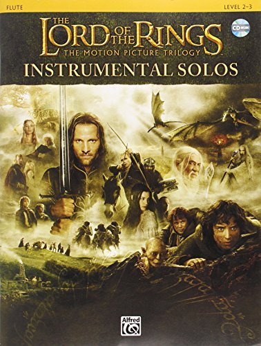 Lord of the Rings Instrumental Solos: Flute (Book & CD) (The Lord of the Rings; the Motion Picture Trilogy) by Shore, Howard (2004) Paperback