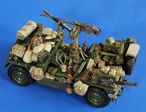#2647 M151 Mutt War Wagon Vietnam 1:35 Scale Resin Hobby Model Kit By Verlinden Productions