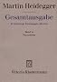 Gesamtausgabe Abt. 2 Vorlesungen Bd. 54. Parmenides.