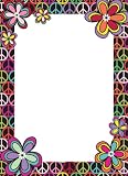 dry erase board wall:Brewster Wall Pops WPE99821 Peel & Stick Peace Dry-Erase Message Board for Marker