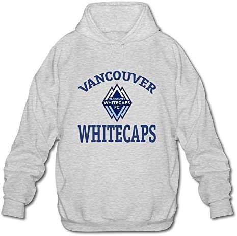 Koala Men's MLS Vancouver Whitecaps Logo Sweatshirt Hoodies Medium