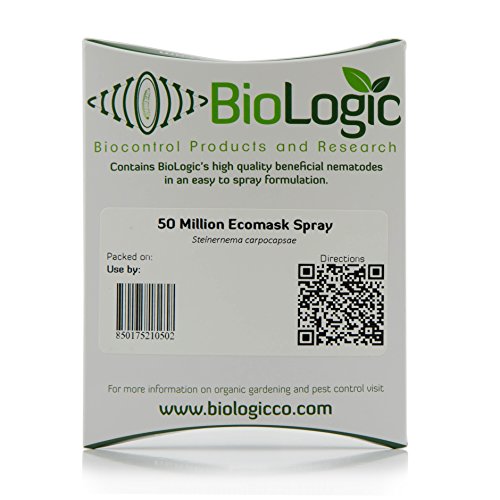 50 Million Ecomask Spray Flea Killing Beneficial Nematodes (Steinernema Carpocapsae) (850175000516)