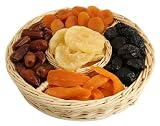 Gourmet Wicker Dried Fruit Basket