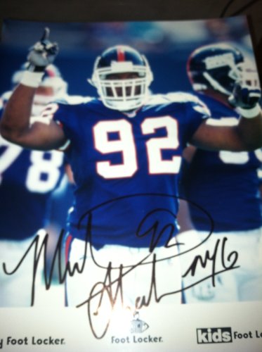 Michael Strahan New York Giants Autographed 8x10 Photo