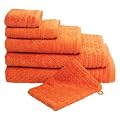 Frottana Elegance Badetuch red clay 100X150
