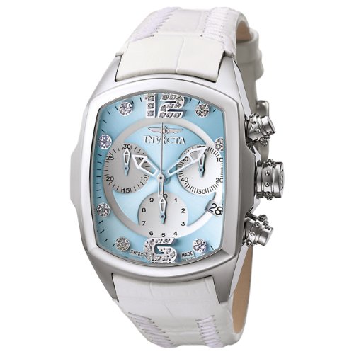 invicta womens 6807 lupah revolution collection chronograph diamond accented whi  more detail click!