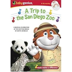 Baby Genius - A Trip to the San Diego Zoo (w  bonus music CD) by 