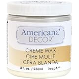 Deco Art Americana Decor Creme Wax, 8-Ounce, Clear