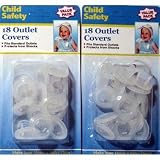 36 Lot Electrical Outlet Covers Child Proof Safety New