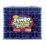 Jumbo Uppercase Alphabet Stamps - B0007CXH06