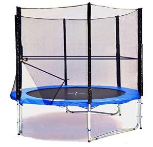 LS-T185-PA6 LifeStyle ProAktiv Cama elástica para jardín 185 cm - Incluye red de seguridad, Probado por la seguridad y la función