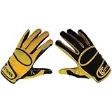Cutters Yin Yang WR Football Gloves - Gold Medium