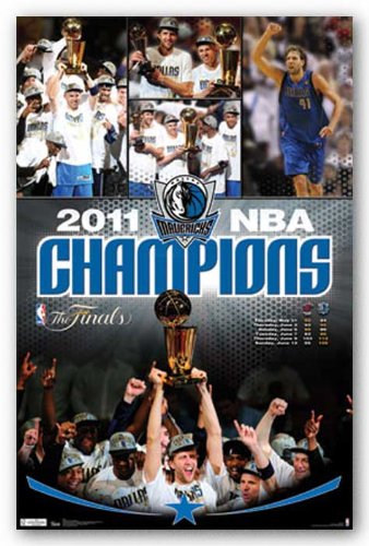 Trends Dallas Mavericks 2011 Nba Finals Champions Poster Poster Print, 22x34