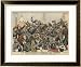 Demonstration by Liberals in St. Petersburg is Dealt with Savagely by the Police Collections Framed Art Poster Print, 33x27