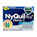 Nyquil Plus Vitamin C, 20-count Boxes (Pack of 2)