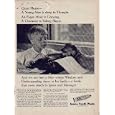 Quiet Please, A Young Man is Deep in Thought. An Eager Mind is Growing, A Character is Taking Shape. ... 1943 Ipana Tooth Paste Ad, A0328A