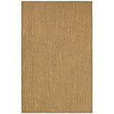 IMAGE OF Shaw Living Natural Expressions 5-Foot by 8-Foot Rug in Rattan, Gold Coast