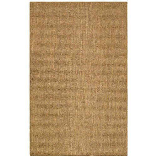 Shaw Living Natural Expressions 5-Foot by 8-Foot Rug in Rattan, Gold Coast